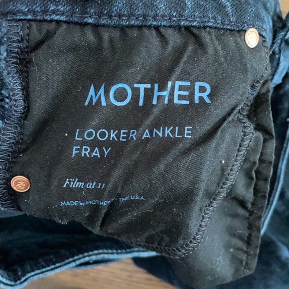 Mother looker ankle fray indigo size 25 - Picture 2 of 4